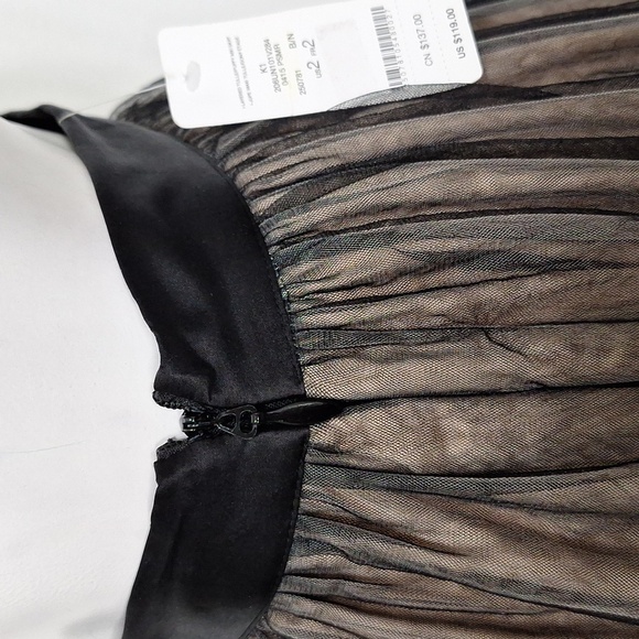 Bebe NEW Whimsigoth Fairy Tulle Overlay Net Underlay Maxi Skirt Size 2 - Picture 8 of 9